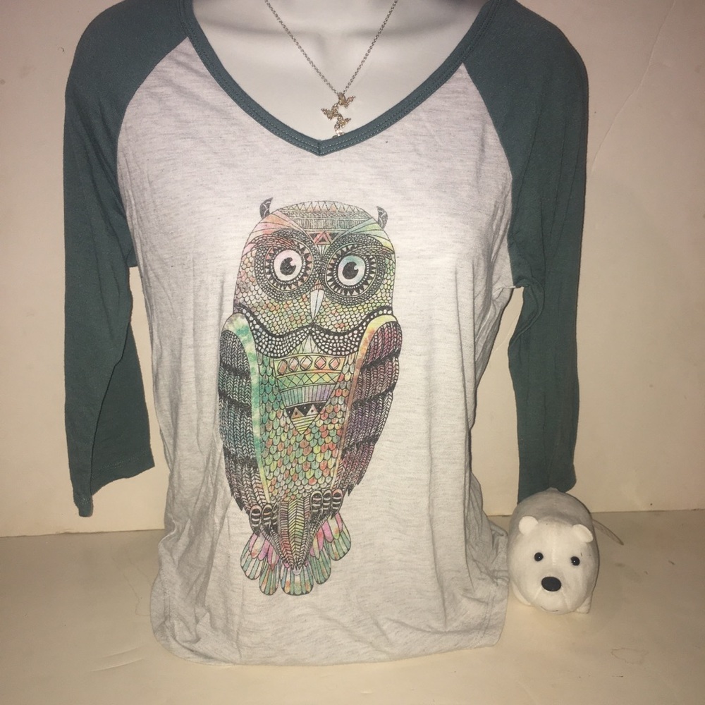 GIRLS OWL SHIRT